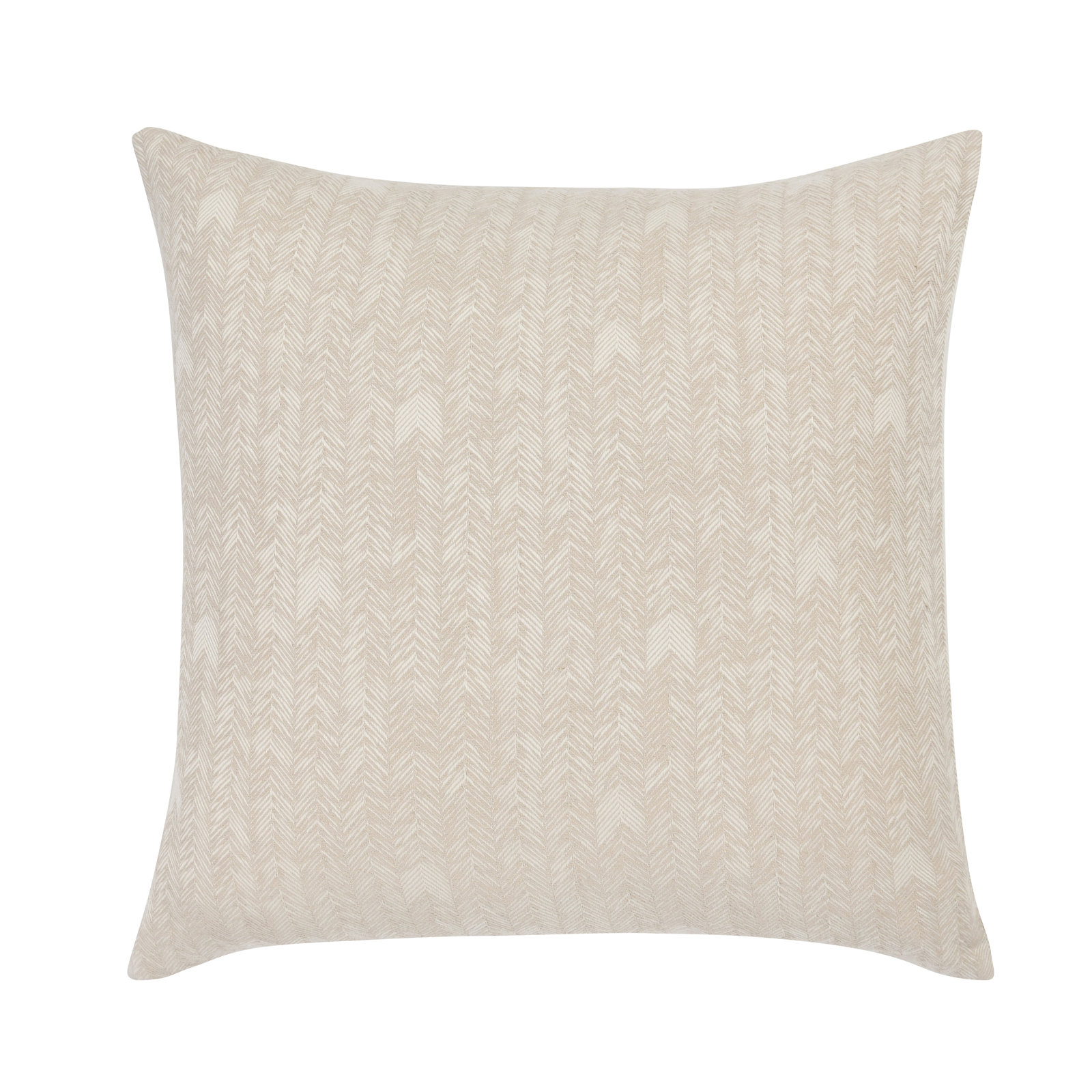 Verbier Cotton Blend Sham, Euro, Beige