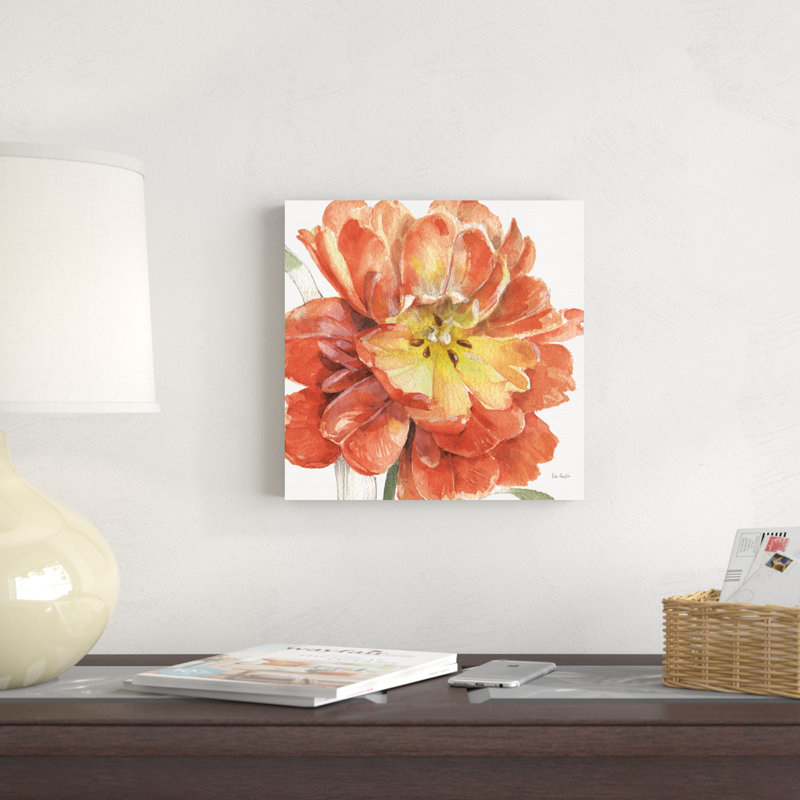 " Fall Meadow V " Watercolor Print, 12" H x 12" W