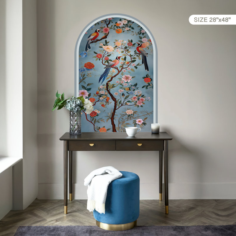 Papier peint adhésif amovible chinois, autocollant non-mural, H 71 po x l 40 po