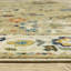 Tapis oriental en polypropylène tissé à la machine en beige / bleu / jaune-2070324464