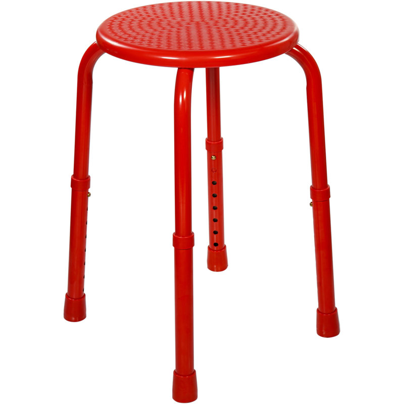 MULTI PURPOSE STOOL RED