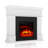 Aamir Electric Filreplace with Mantel, Freestanding TV Stand with Fireplace Heater