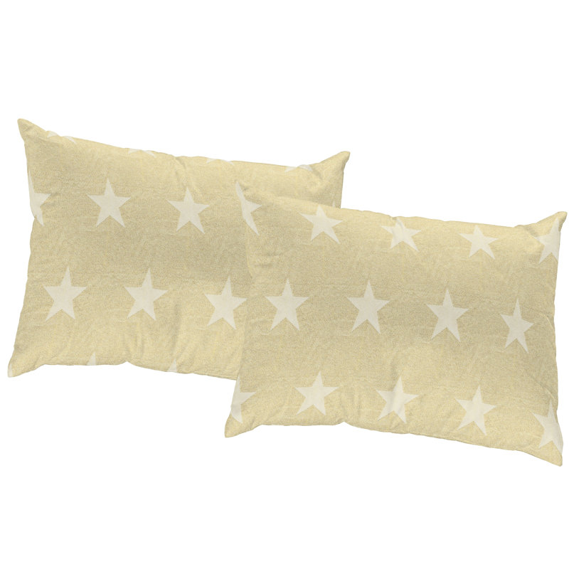 Marple Geometric Throw Pillow Cover, Cream, Rectangular, 40cm x 60cm