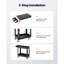 Chariot de service à 2 tablettes sur roulettes 550 lb-112588963