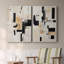 ABSTRACT Series CECXLIX - Toile tendue avec châssis de qualité supérieure - Prêt à être accroché-108955400