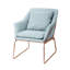 Gilchrist Velvet Armchair-782648878-782257738