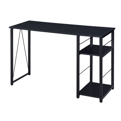 Bureau d'écriture rectangulaire à 2 tablettes