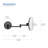 Circular LED Wall Mount One Side 5x Magnifying Makeup Mirror-93465432