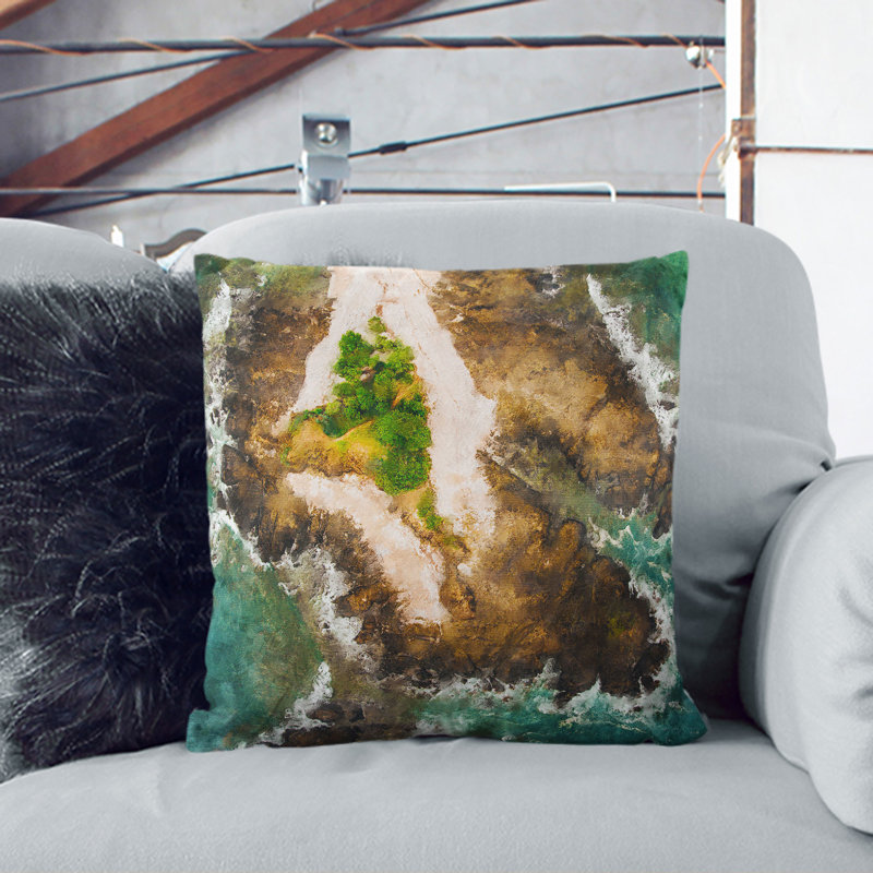Samara in Costa Rica Scatter Cushion, 40cm H x 40cm W x 15cm D
