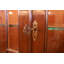 Four Door Mahogany Breakfront China Cabinet