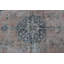 Tapis orange rétro en laine patchwork de 52,4 x 93,3 pouces