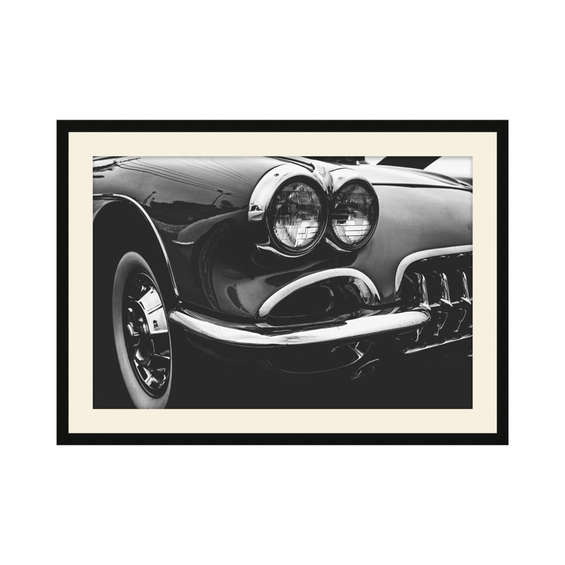 «My Favorite Ride 1» par Studio L57 Narrative - impression encadrée sur papier, H 28,75 po x l 40,75 po