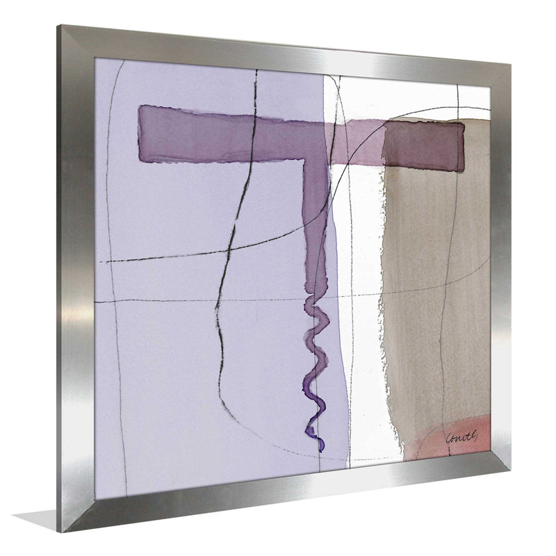 «Bottle Opener II», reproduction de peinture acrylique, H 25,5 po x l 25,5 po x P 1 po, Encadrement argenté