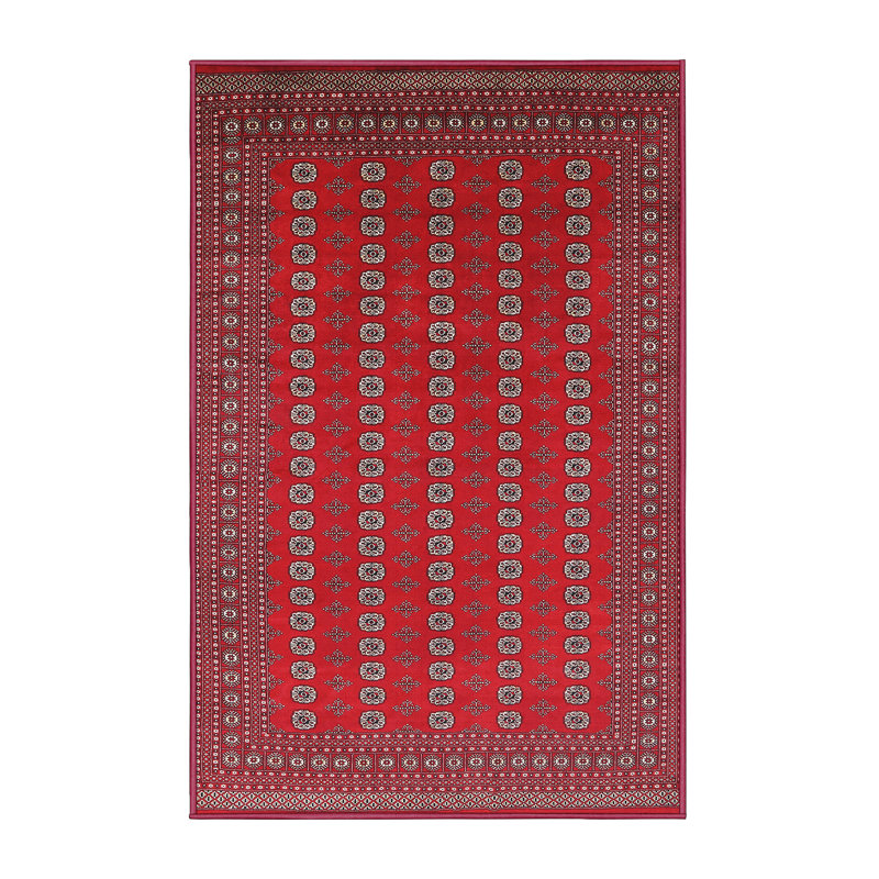 Tapis oriental rouge Rinu, Rectangle 5 pi x 8 pi