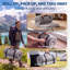 Protège-matelas de camping en mousse viscoélastique 3 pouces - Tapis de sol pliable portable pour tente, voiture et véhicule récréatif - Tapis de sol imperméable-161392013