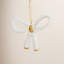 Luella Bow Ornament 4.5"x 0.5"x 3.5"