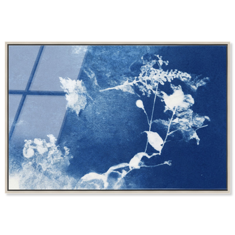 Faded Poetry II Print by Oliver Gal, 25"H x 17"W, Silver Floater Frame