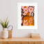 «Pastel Flower Impression No 4» par Treechild - reproduction d'un seul cadre-95765012-95765011
