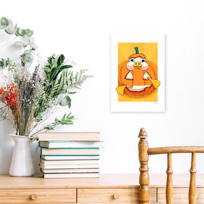 «Halloween Duck», art mural contemporain
