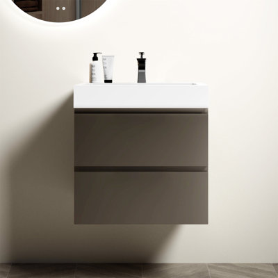 U005-Alice24-201 Alice 24"  Bathroom Vanity With Sink