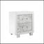 Table de chevet en marbre blanc