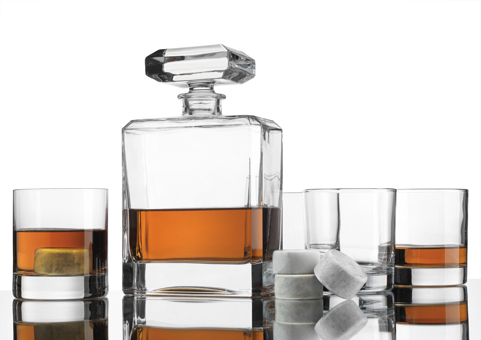 Alisa Crystal Decanter, Personalised Whisky Decanter