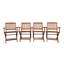 4 chaises de patio pliables pour tous les espaces intérieurs et extérieurs: patio, cour, terrasse, terrasse