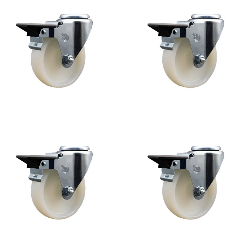 Ensemble de trous de boulons pivotants en nylon avec freins Posi Lock SCC