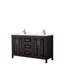 Ensemble de meuble-lavabo double 60 po Daria-97964210-97964213