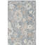 Tapis oriental bleu / rouille / ivoire en laine / coton touffeté à la main Marquee 506-108598366