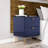 24.4" Tall 2-Drawer High Gloss Nightstand-2111079106