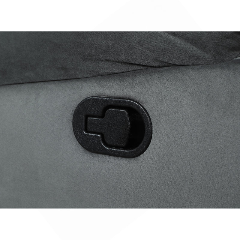 Global United Reclining Transitional Microfiber Fabric Sofa