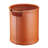 Original Retro Brown Leather Dirty Clothes Bucket, Living Room Storage Bucket Decoration, Bedroom Wardrobe Dirty Clothes Storage Basket For Bedroom, Living Room Or Closet Organization