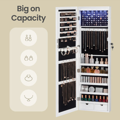 Askins Jewelry Armoire with Mirror