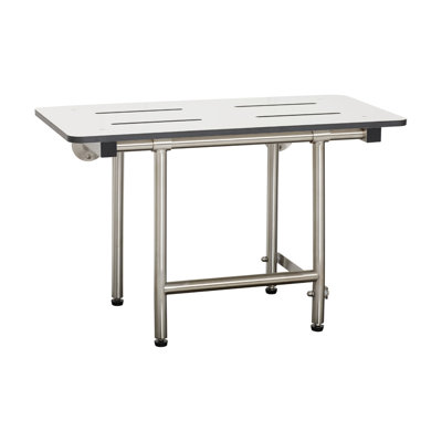 Banc de transfert blanc avec pieds Seachrome