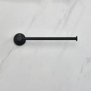 Blaine Modern Matte Black Towel Bars