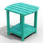 Table de bout d'extérieur en PEHD Adirondack-1482439234