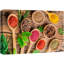 Multicolore, épices en cuillères, cuisine et cuisine, photographie, décoration murale, art moderne-98161378