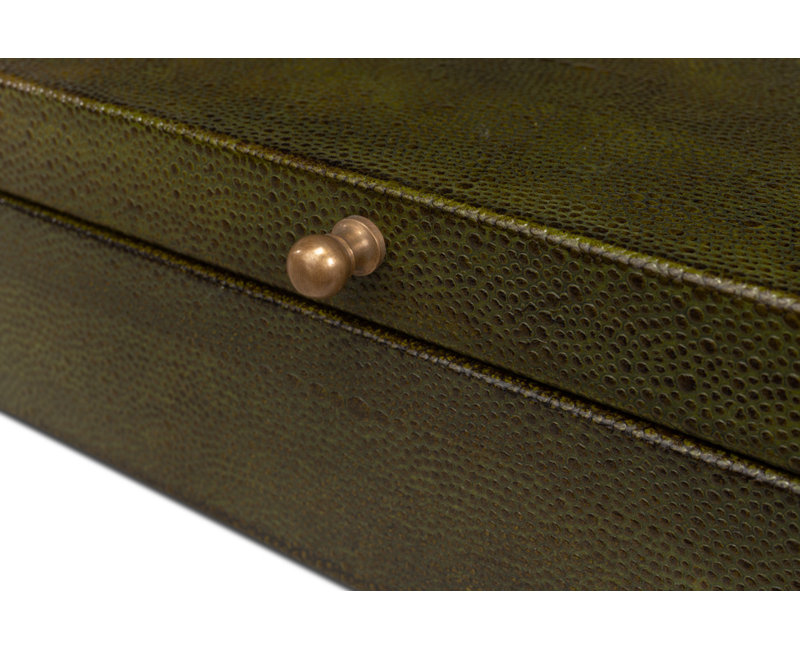 Gatsburg Handmade Decorative Box, Green