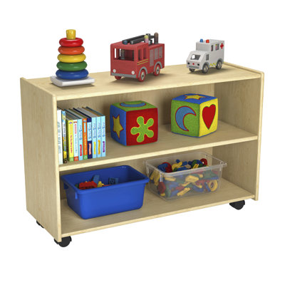 Childcraft 16 Compartment Shelving Unit with Casters -  1558444