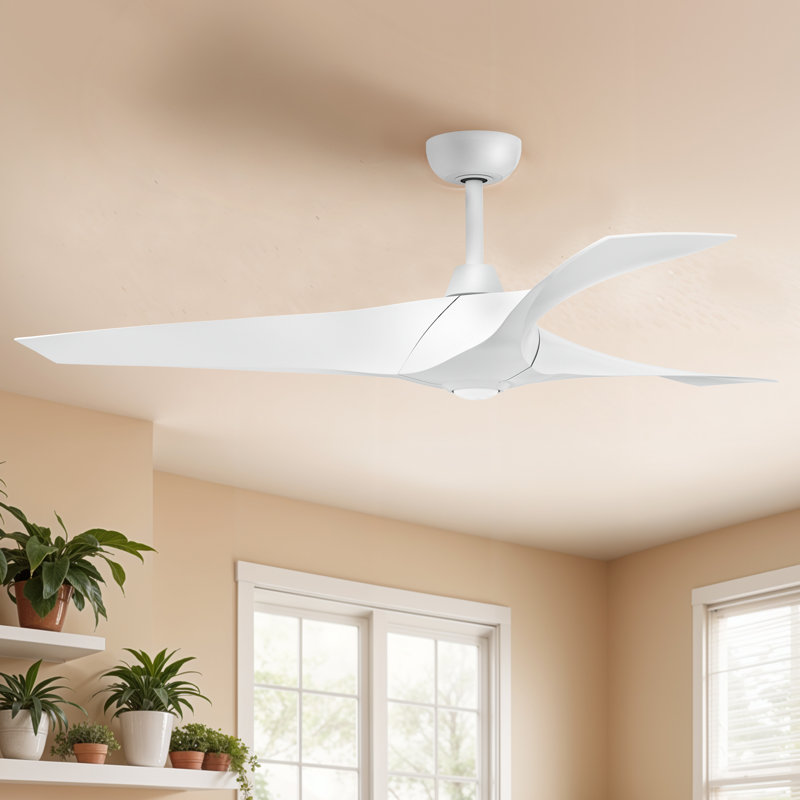 Ventilateur de plafond 52 po Kinthik, Blanc