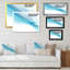Fractal Colorful Blue Waves - reproduction d'art sur toile-1297134471-1297134468