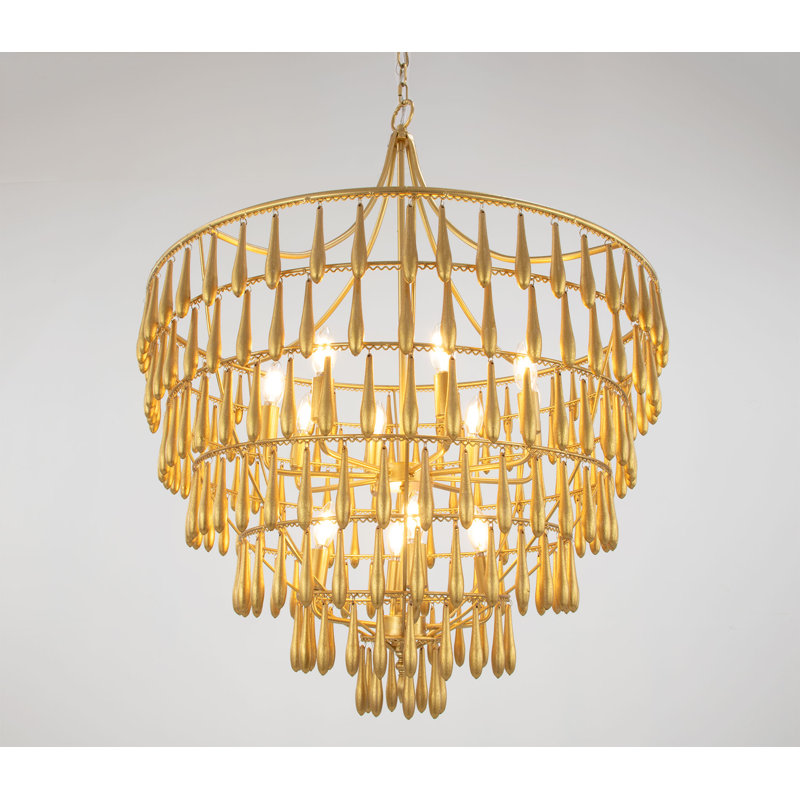 Ana Chandelier, Gold