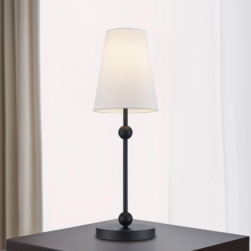 Lampe de table 1 lumière Kael, Noir