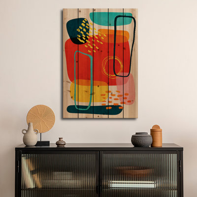 Reproduction d'art mural en bois - Ferra par Tracie Andrews