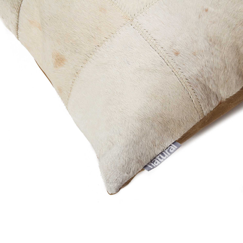 Reversible Throw Pillow, Natural