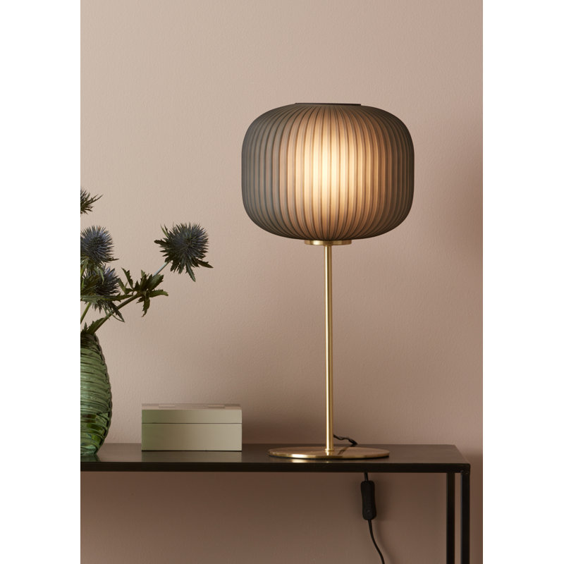 Metal Table Lamp, Smoke