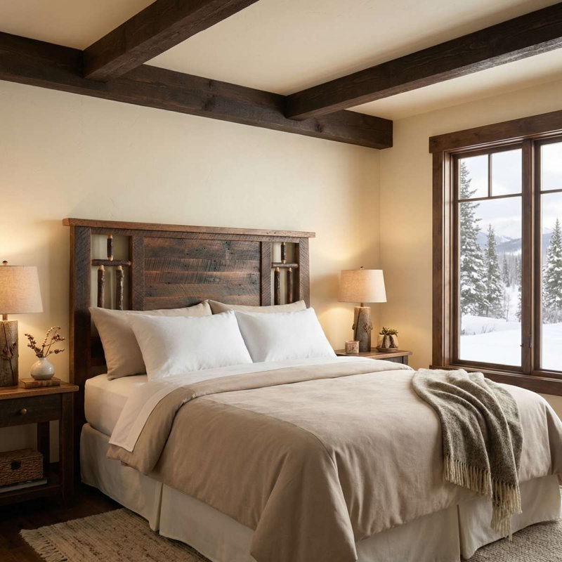  Appalachian Windowpane Headboard - Single, Super Single