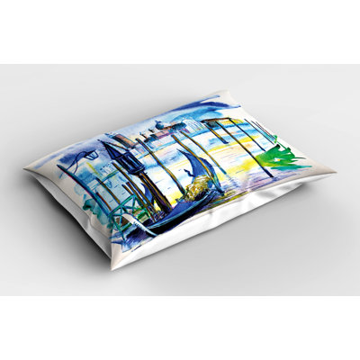 Venice Polyester Toile Sham Set