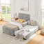 Lit simple tapissier avec lit gigogne escamotable-999163468-999163471